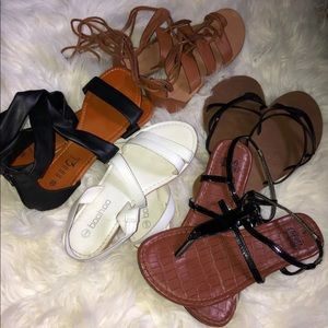 Sandals bundle or separates